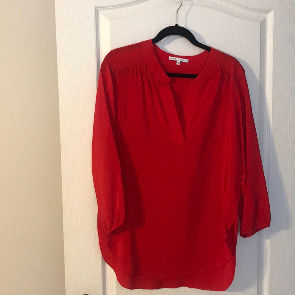 Boutique Amanda Uprichard silk blouse